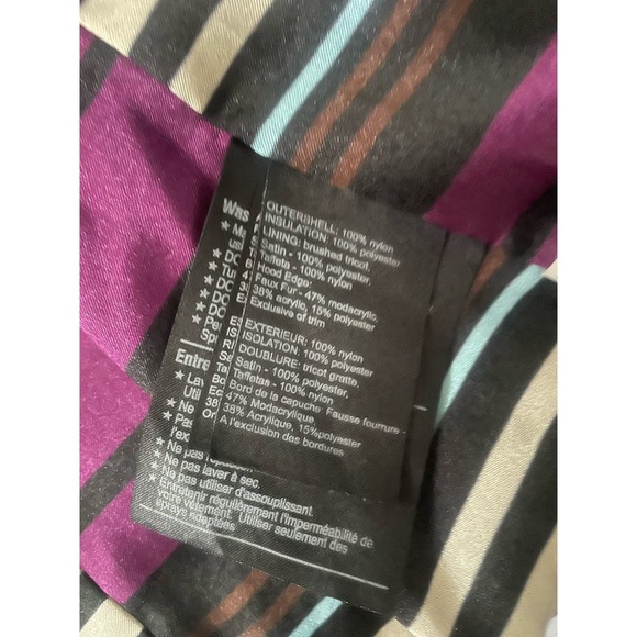 Burton DryRide Women's Med Purple Sleeveless Hooded Vest Full Zip Outdoor Jacket - Picture 4 of 7